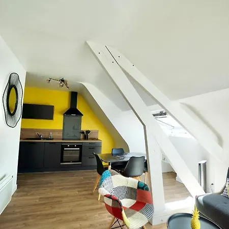 Apartament La Lucarne Au Centre Avec Parking Prive Et Ascenseur *